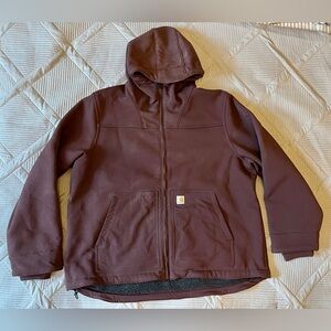 CARHARTT 🛠️ Super-Dux relaxed fit waterproof jacket 🛠️ XXL (size 20) 🛠️ plum